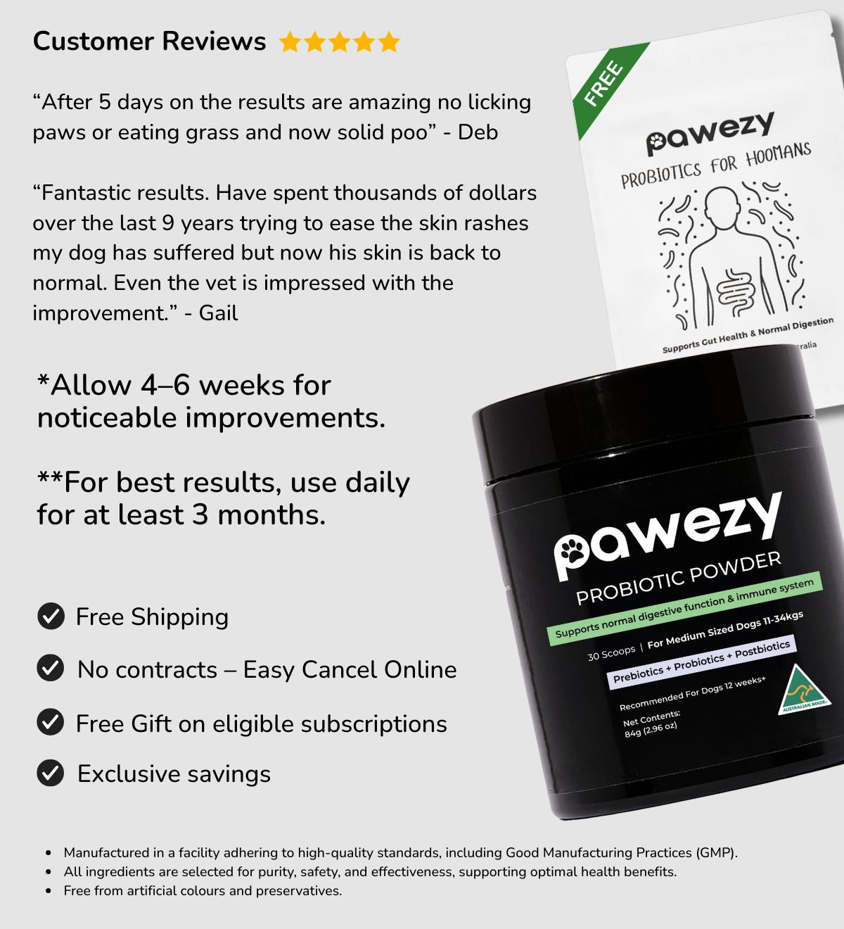 Probiotic Powder for Dogs | Gut Health & Immune Support